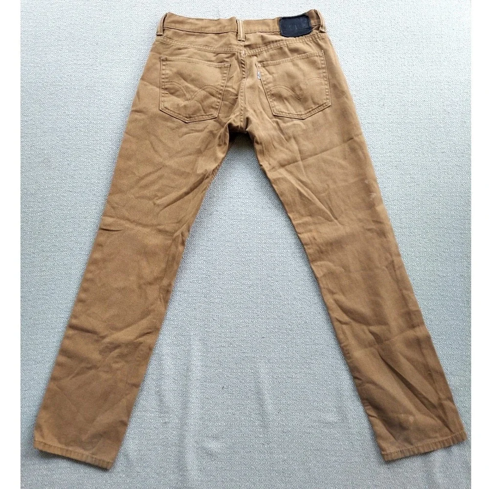 Levi's Pants Mens 31x32 Brown 511 Skinny Fit Stretch Twill Casual Chinos